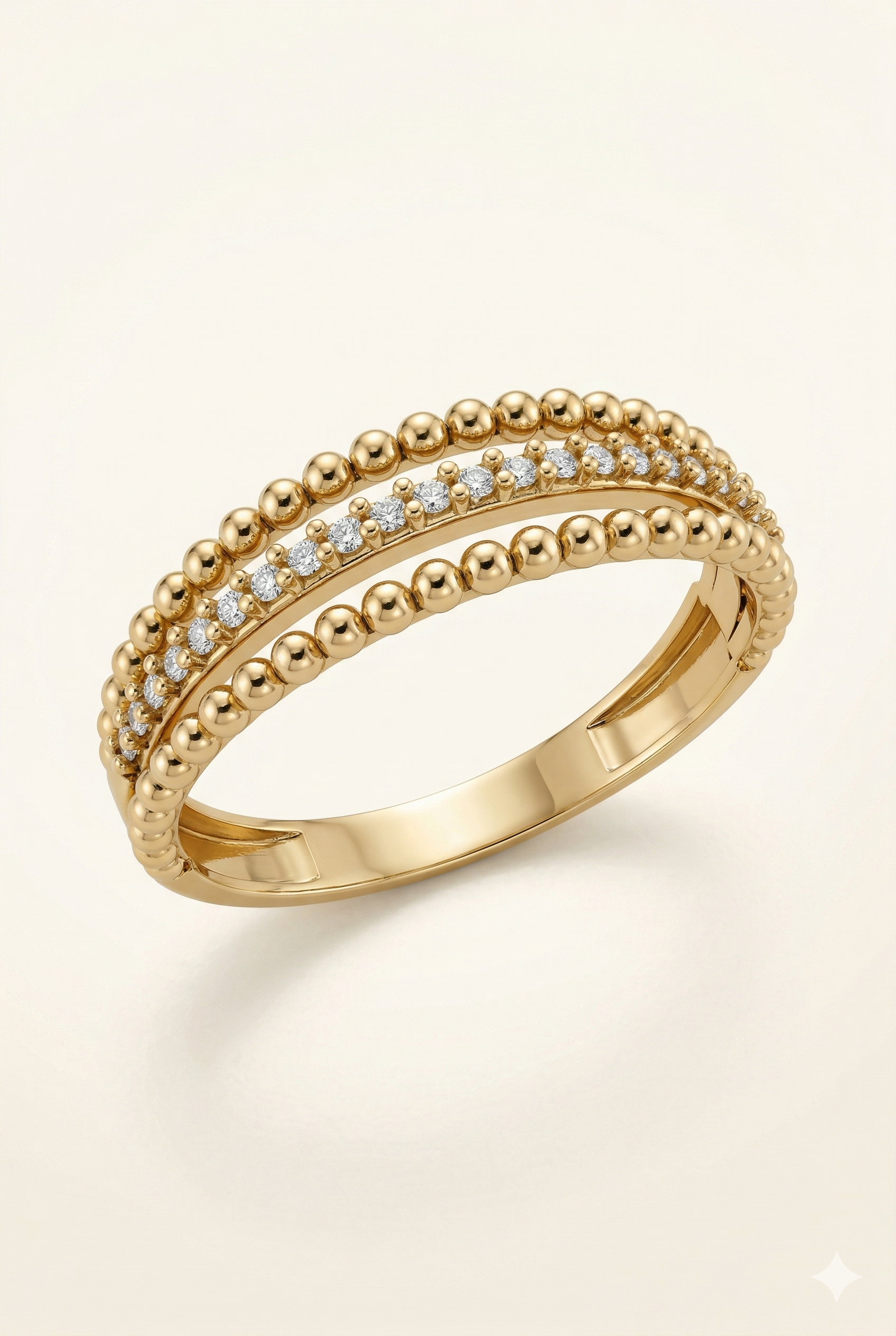 029 - Aparador de Ouro Amarelo 18k/750