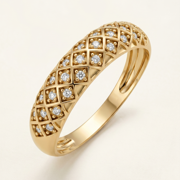 035 - Aparador de Ouro Amarelo 18k/750